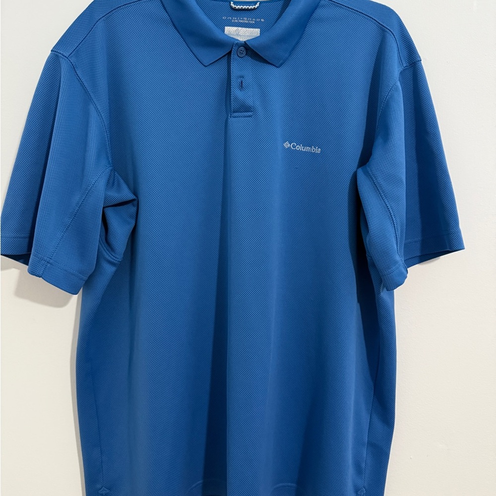 Columbia Men's Classic Blue Polo